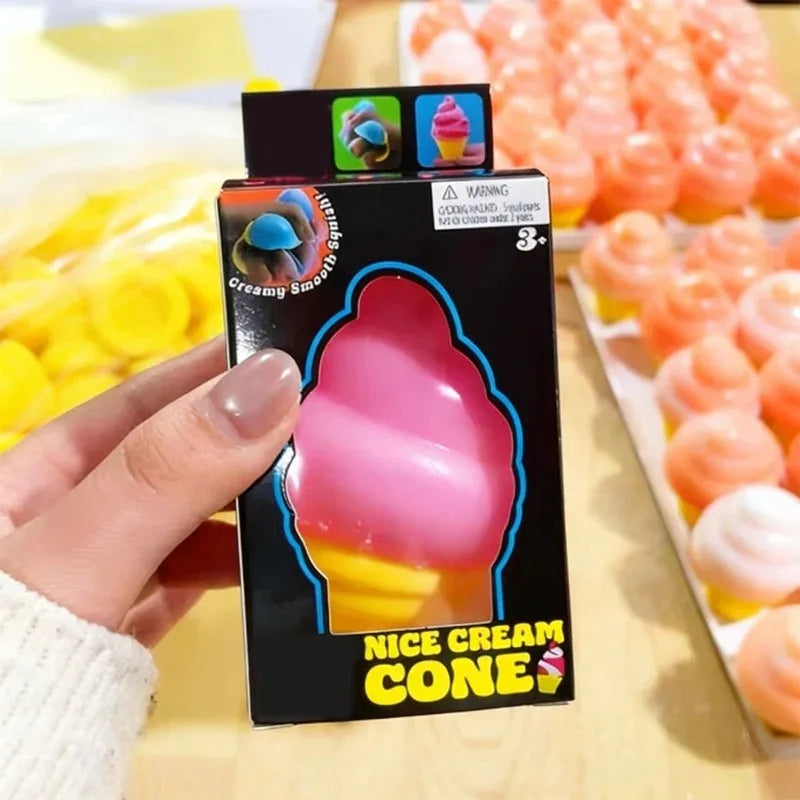 New Schylling Needoh Ice-Cream Sensory Toys Stress Relieving Blocks Pinching Relieving Puzzle Solving Venting Children Souvenir