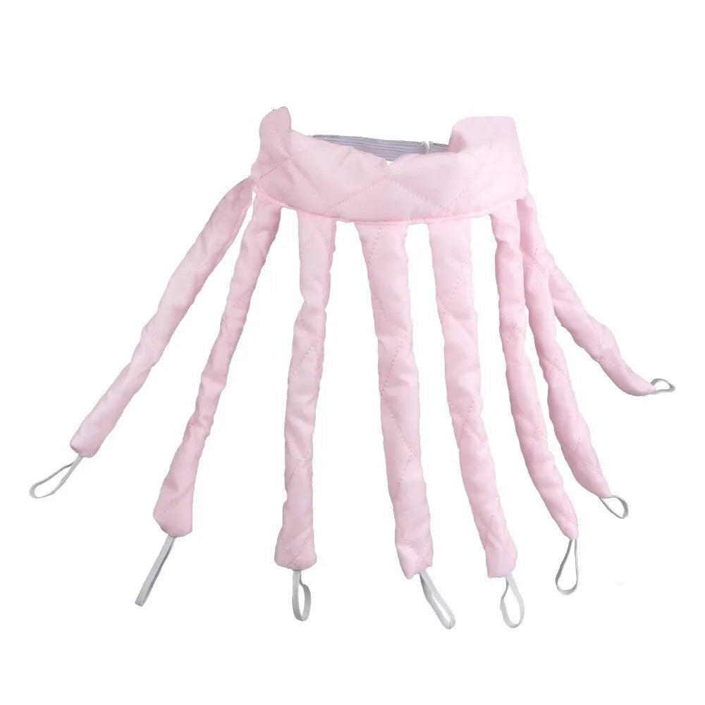 New Heatless Lazy Hair Curler Octopus Soft Wave Curling Stick DIY Curls Silk Ribbon Lazy Hair Styling Tools