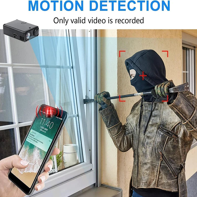 Mini 1080P HD WiFi Camera Safety Monitor Camcorders Indoors Night Version Video Intelligent Camera Security Protection 2026
