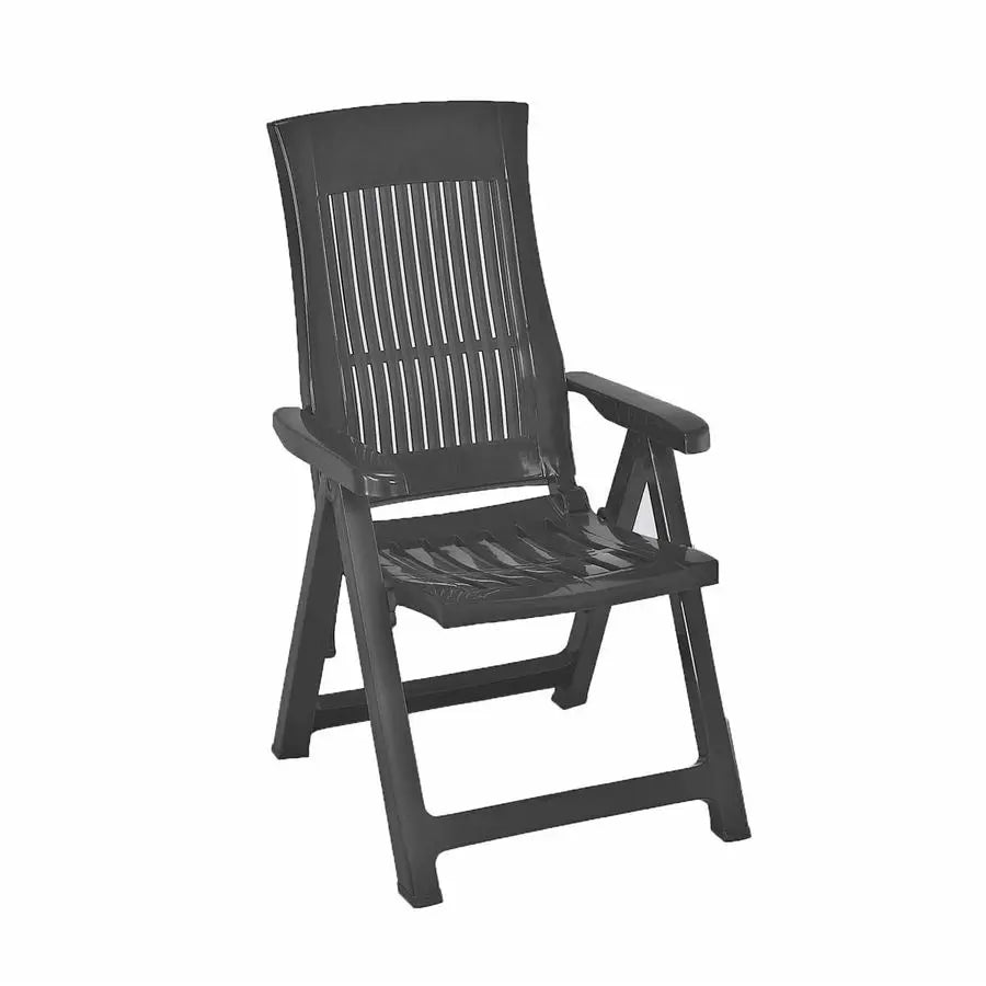 Back Outdoor Foldable Plastic Garden Chair Patio Furniture Camping Picnic Beach Chair Foldable Chair