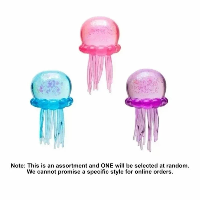 Confirmed Needoh Fuzz Ball Jellyfish Squishy Blind Box Series Various Colors Cute Jellyfish Modeling Stress Relief Relax Fun Toy