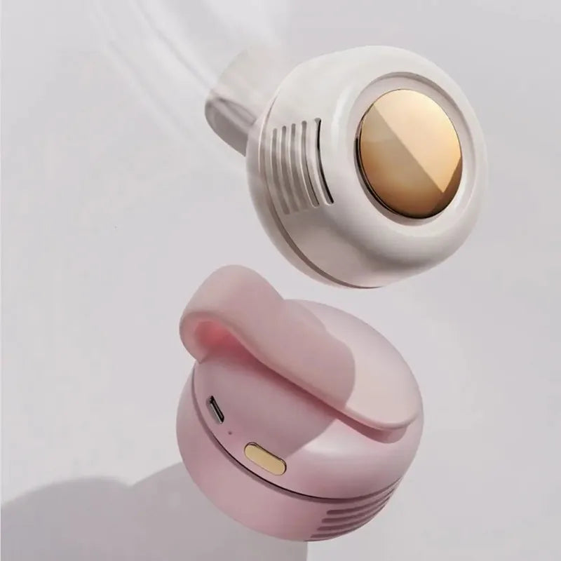 Whirlwind Leafless Mini Fan With Portable Button Design USB Charging Silent Portable Mini Fan For Home And Outdoor Travel