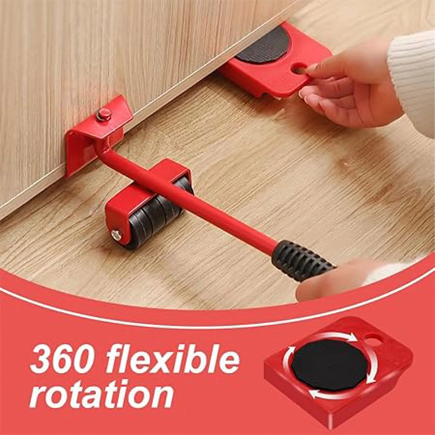 Furniture Lift Mover Tool Set Heavy Furniture Moving Sliders Appliance Rollers Heavy Duty Mover Dolly Sliders Tool  Lifter