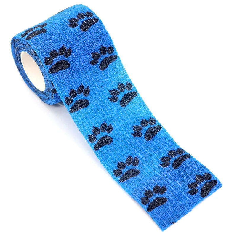 6 pcs Pet Puppys Anti Dirt Tool for Going Out Leggings Self Adhesive Bandages for Walking Dogs Feet Wrapping Protective Bandages