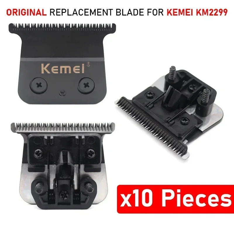 Original Replacement Blade for Kemei KM-2299 Clipper Professional Hair Trimmer Cutting Knife Head Parts Accessories