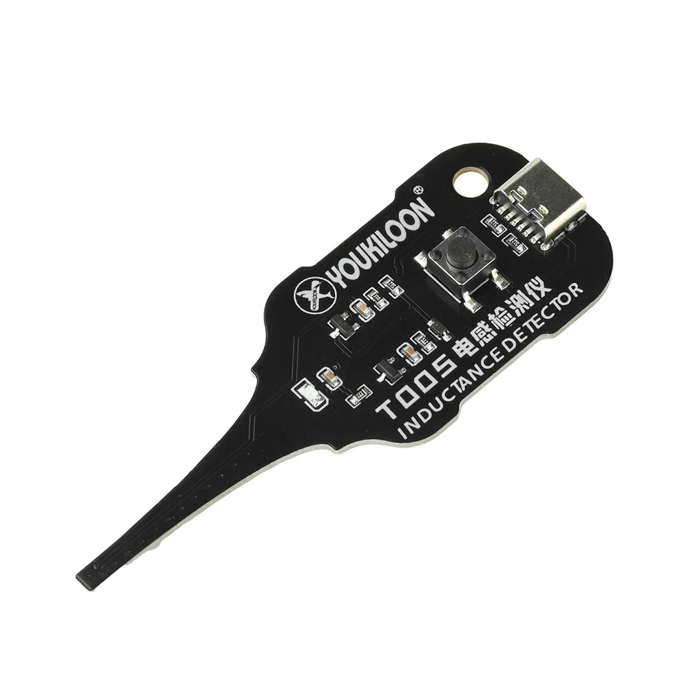 Type-C Inductance Tester Electromagnetic Non-Contact Fault Detection for Phones PCB Motherboard Repair Diagnostics Tool