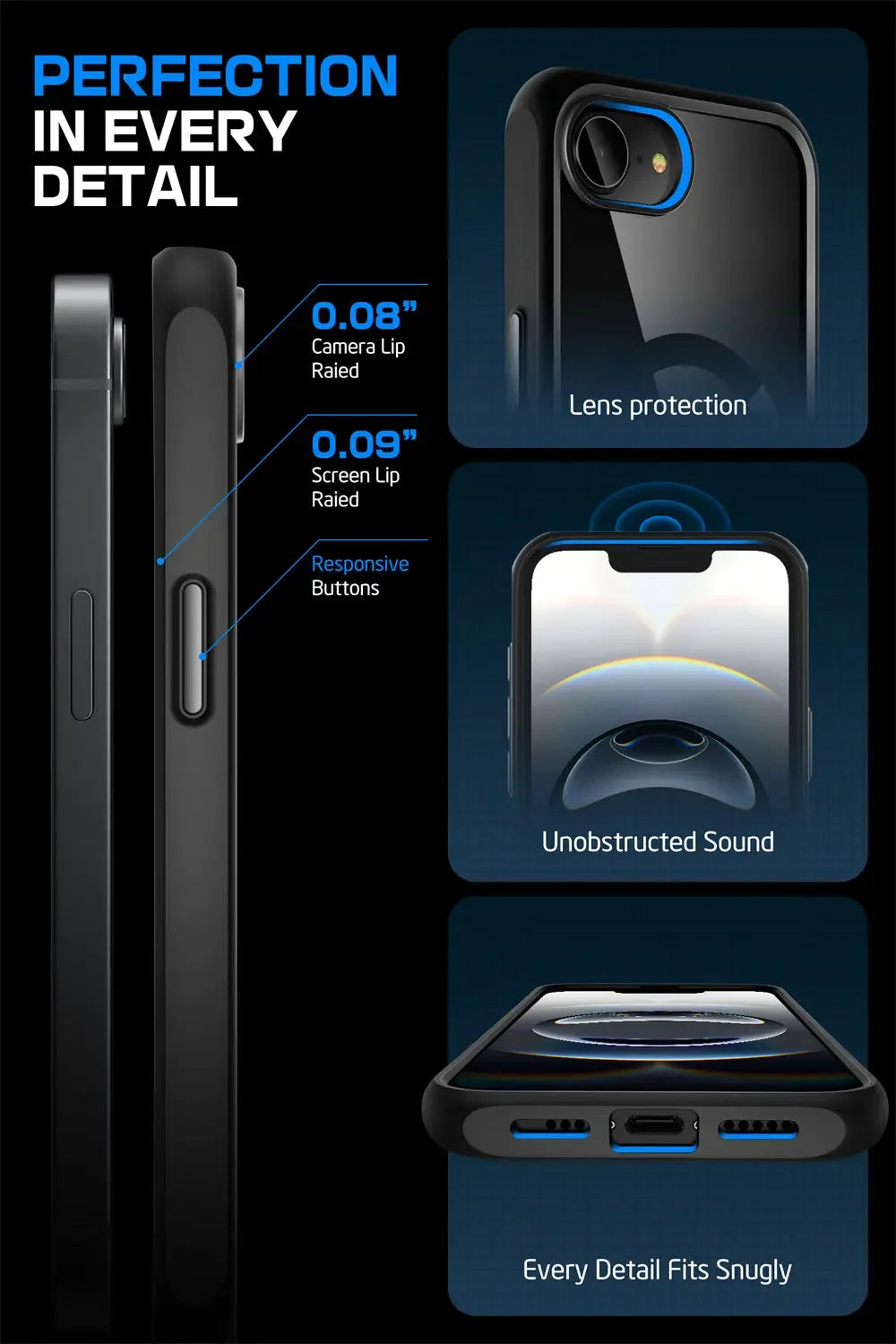 SUPCASE For iPhone 16E For iPhone 17E Case 6.1" UB Mag Slim Shockproof Protective Magnetic Phone Case Compatible with MagSafe