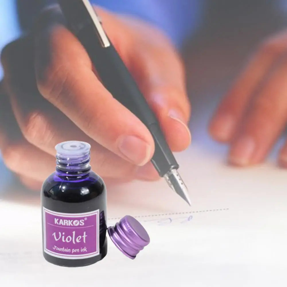 30MlL Pure Colorful Fountain Pen Ink Universal Refill Ink Stationery School Brand New Product Peace And Happiness
