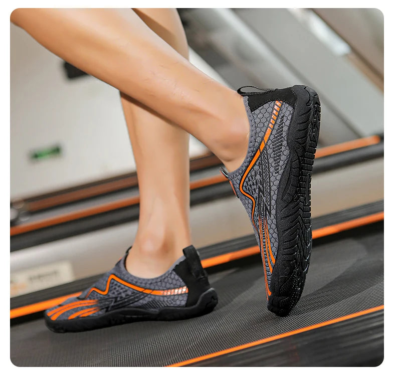 Summer Quick-Drying Beach Water Shoes Unisex Swimming Aqua Slippers Outdoor Activities Surfing on The Sea Five Finger Sandals
