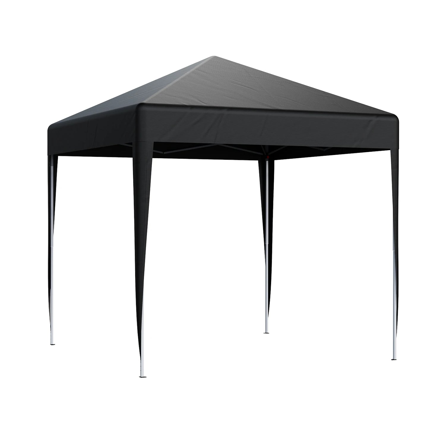 LOEFME 2x2M Pop Up Gazebo Waterproof Windproof Portable Outdoor Canopy Sun Shelter Removable 4 Sides Cloths Garden Camping Tent