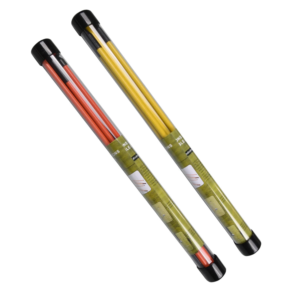 2 Pack Golf Alignment Stick  Golf Alignment Sticks Collapsible Golf Practice Rods Swing Trainer Tools Golf Swing Training Tool