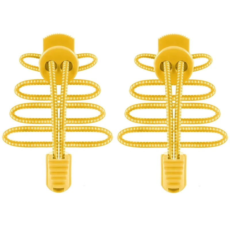 1Pair/3Pair Round Elastic Shoelace No-Tie Shoelaces for Sneakers and Casual Shoes Quick-On Quick-Off Laces