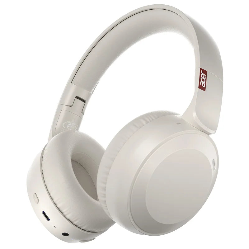 Acer OHR205 Wireless Bluetooth Headphones Foldable Over-Ear Headphone with 40mm Drivers Multipoint Bluetooth 6.0 for Home,Office