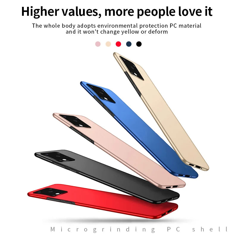 Ultra Thin Frosted Case For Samsung Galaxy S25 S24 S23 S22 S21 S20 S26 Ultra Plus FE Utr Hard Plastic Back Cover carcasa Funda +