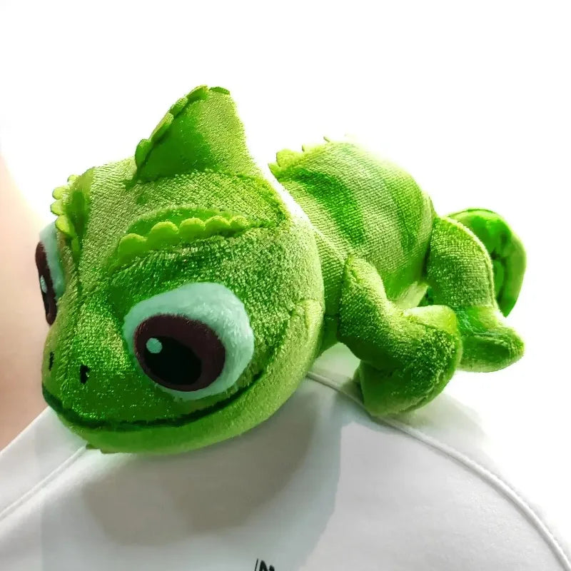 New Pascal Rapunzel Chameleon Plush Dolls 15cm Pascal Stuffed Animals Plush Doll Pascal Rapunzel Shoulder Plush Toy Kids Gifts