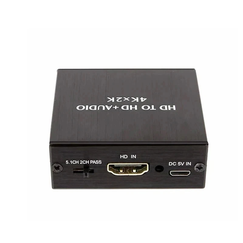 4K x 2K Video Audio Extractor HDTV to 3.5MM Audio Converter SPDIF Optical TOSLINK Stereo Out Splitter Adapter