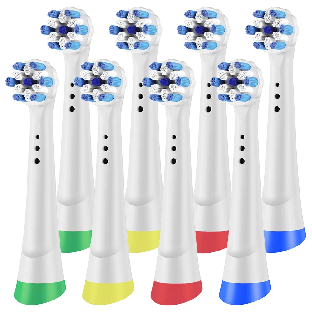 4 8 12 Pack Toothbrushes Head, Compatible with Oral B iO 2/3/4/5/6/7/8/9/10 Series Electric Toothbrush Replacement Brush Heads