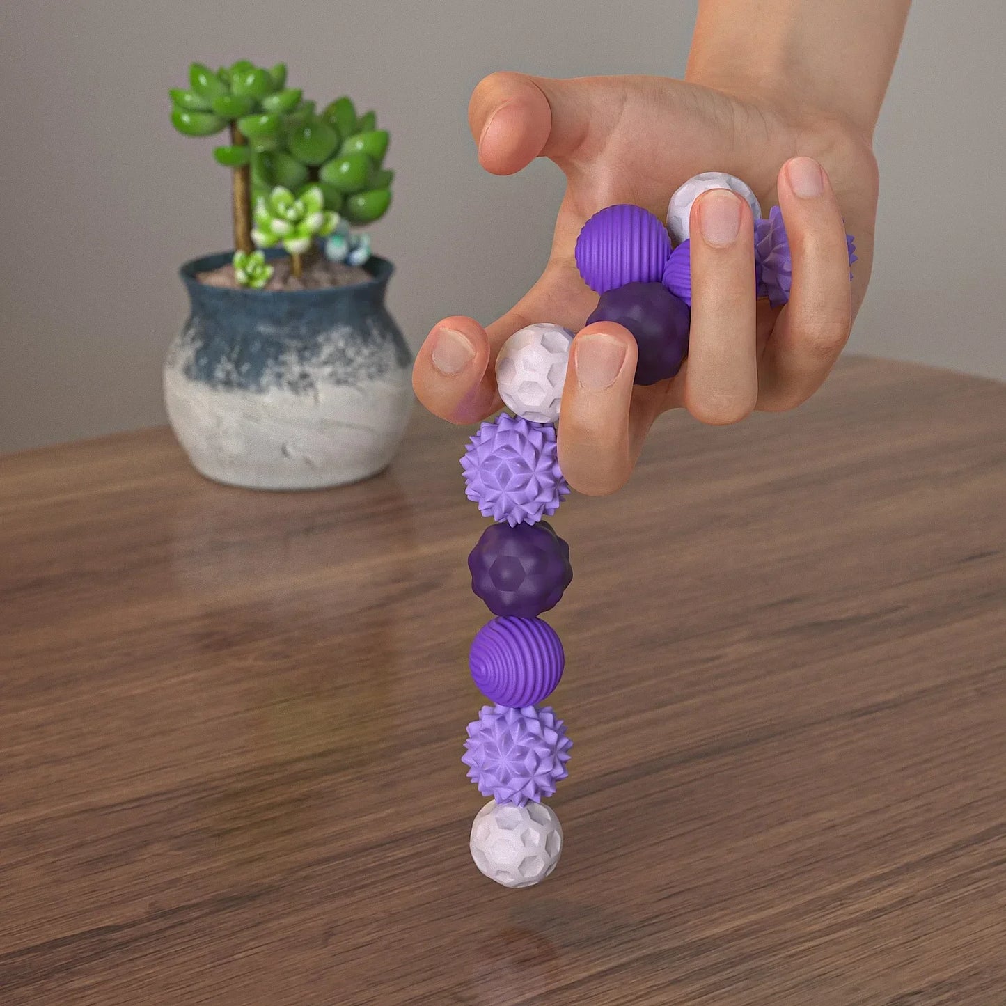 Silicone Magnetic Fidget Balls Fidget Toys Stress Balls for Adults Sensory Stone Travel Toys for Calming Autism and ADHD