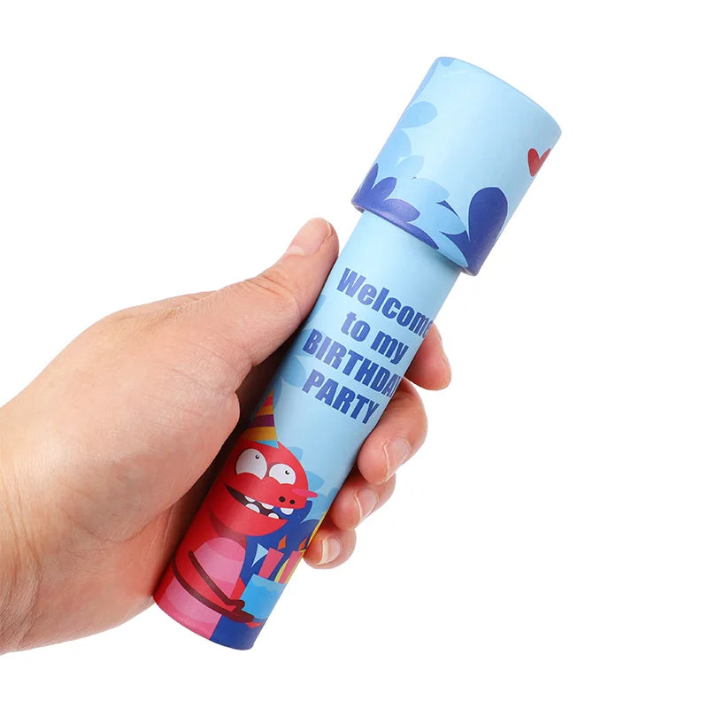 5/10pcs Rotating Kaleidoscope Science Toys for Kids Birthday Party Favors Goodie Pinata Fillers Classroom Rewards Baby Shower