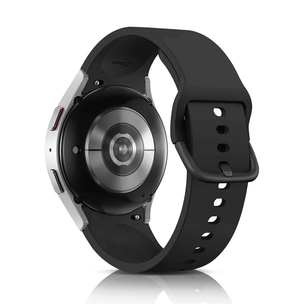 Silicone Strap For Samsung Galaxy Watch 7 6 5 4 44mm 40mm pro 45mm Sport 20mm Watchband Bracelet Galaxy Watch6 Classic 43mm 47mm