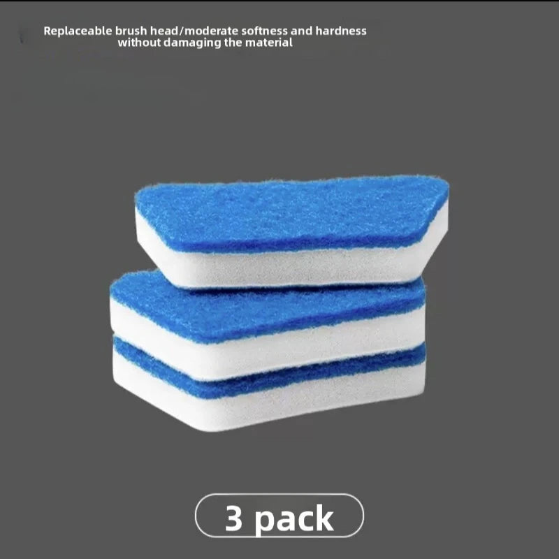 Multifunctional Wall Floor Cleaning Brush, Portable Scrub Brush for Bathroom Tile Bathtub Kitchen Household Cleaning Tool
