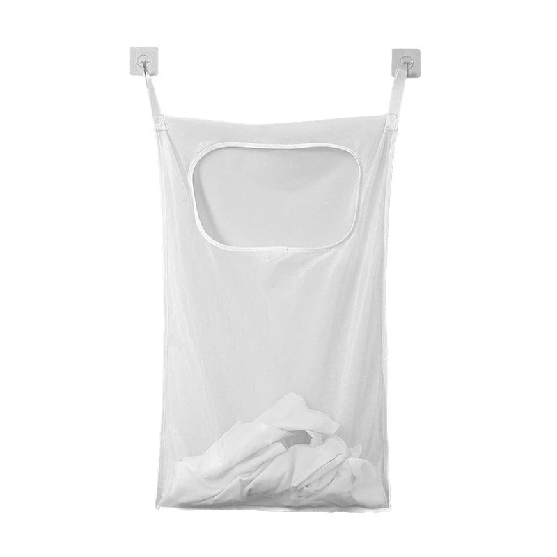 1PC Door Hanging Laundry Basket Wall Mounted Dirty Clothes Storage Box Household Sundries Storage Bag Storage Bag