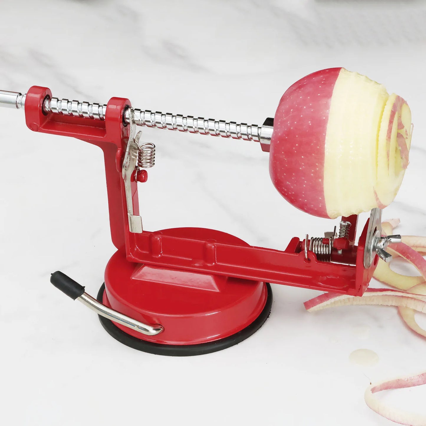 Apple Peeler Stainless Steel Core Slice Cutter 3 in 1 Hand-cranked Fruit Peeler Slicing Tools Kitchen Apple Slicer Corer Cutter