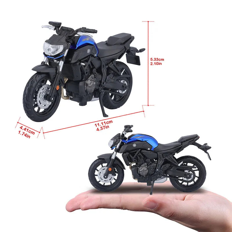 Maisto 1:18 kakawasaki NINJA H2R KTM RC 390 YZF-R1 Naked V4 S  YAMAHA MT-07 2018 motorcycle motorcycle Model collection gift toy