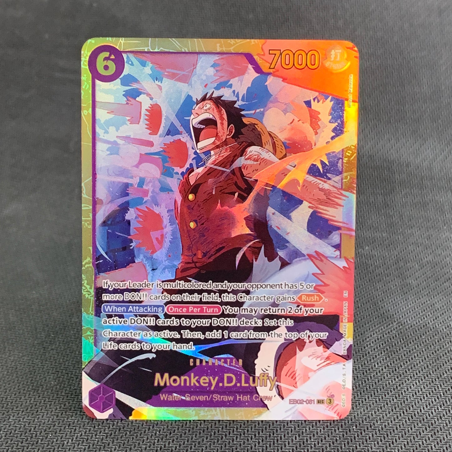 Anime Cards One Piece OPCG English Game Sanji Zoro Flampe Smoker D.Luffy(OP)  Kuzan Kid Newgate High Quality Collection Cards