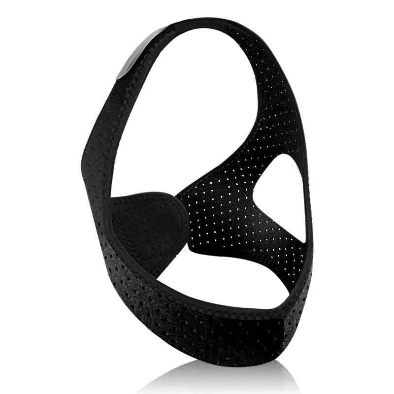 New Neoprene Anti Snore Stop Snoring Chin Strap Belt Anti Apnea Jaw Solution Sleep Support Apnea Belt Adjustable Sleep Care Tool