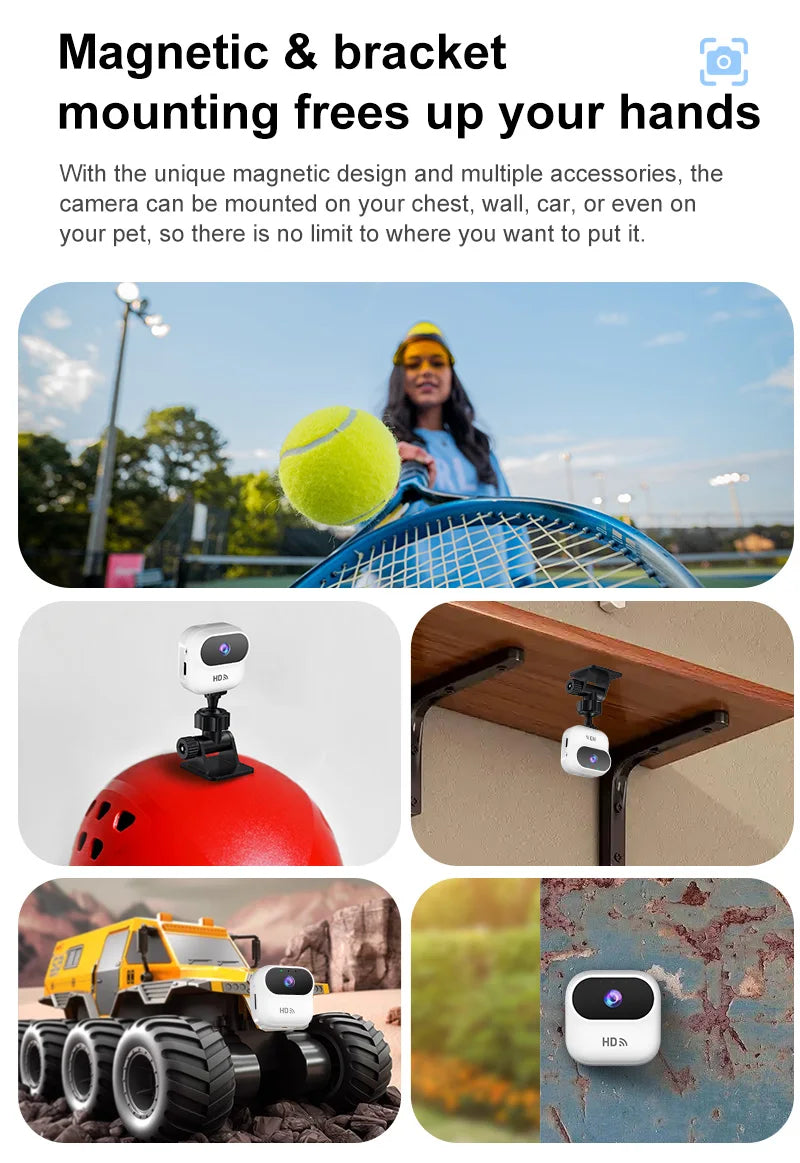 Ourlife A800 Mini Camera 1080P WiFi Smart Home Security Camera Monitor Camcorders Video Surveillance Camera With Motion Tracking