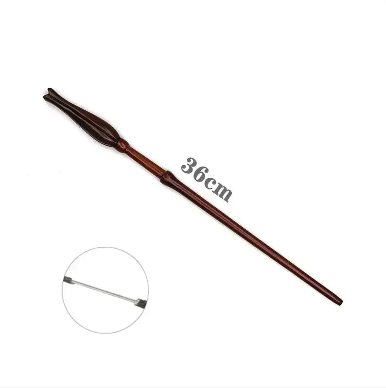 New Anime Cosplay Metal Core Magic Wand Harri Decoration Toy Accessories For Bacchetta Di Plastic Pottee Magic Stick