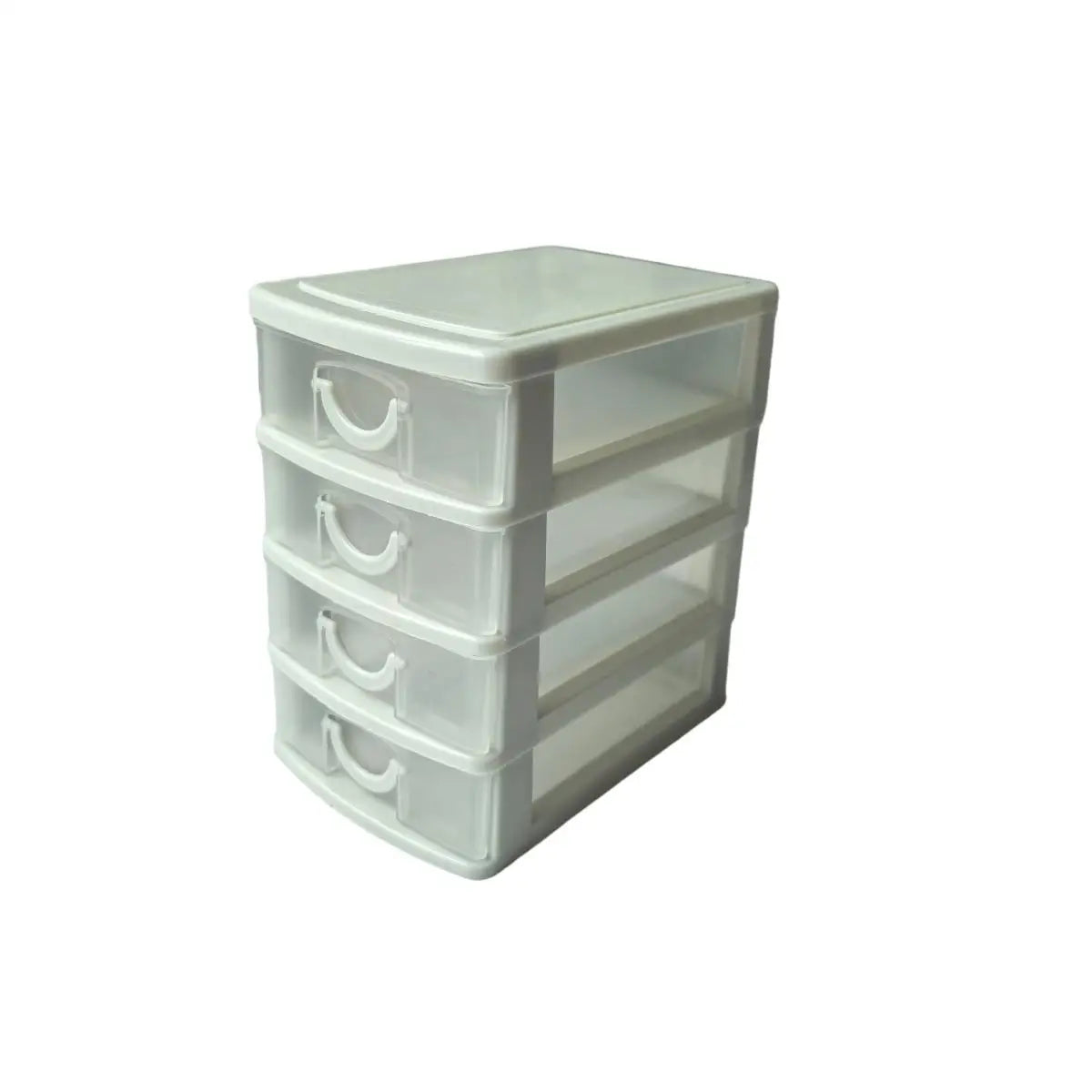 4-layer drawer-style jewelry storage box, rhinestone storage box, transparent earring storage box