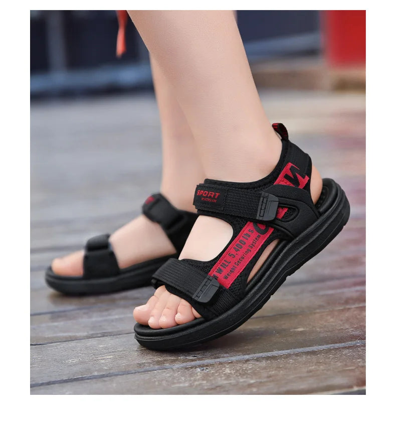Hot Sale Summer Children Sandals Fashion Sneakers Boy Girls Outdoor Beach Shoes Kids Non-Slip Footwear Sandals