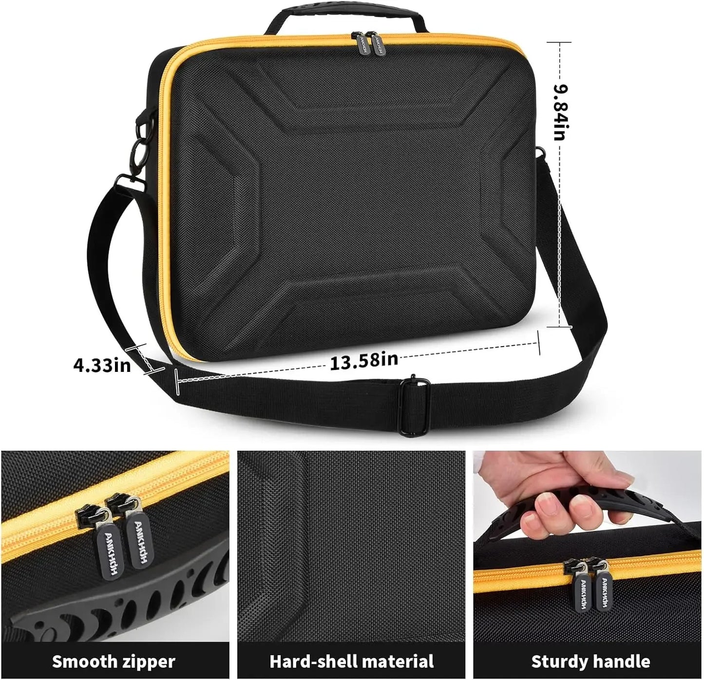 Case for DEWALT 20V MAX XR Jig Saw DCS334B, Jigsaw Power Tool Storage Bag for Skill Saw Blade, Battery and Charger Accessories