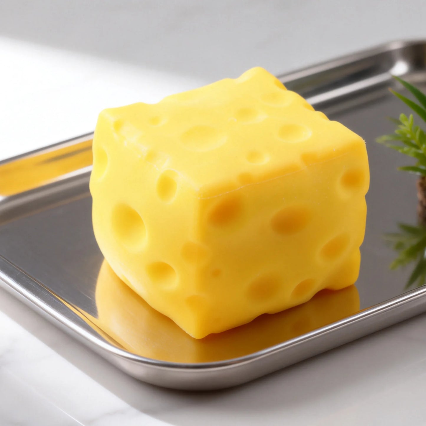 Extra Large Size Cheese Fidget Toy Slow Rebound Shapeable Venting Ball Realistic Giant Squeeze Toys for Adult Stress Relief