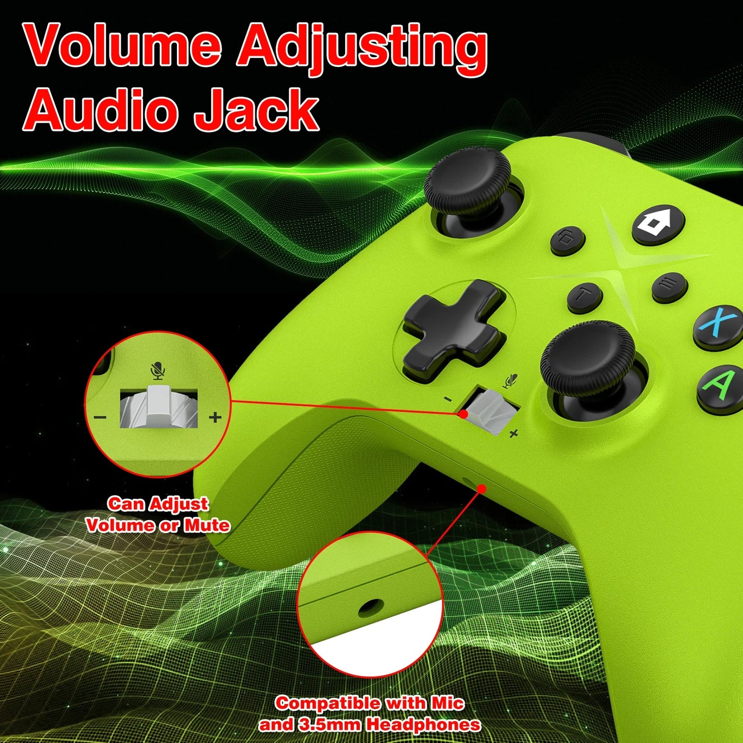 2.4G Wireless Gamepad For Xbox One Series X/S/PC/IOS//Steam 6 Axis Gyro Turbo Function Game Consoles XBOX Controller Joystick