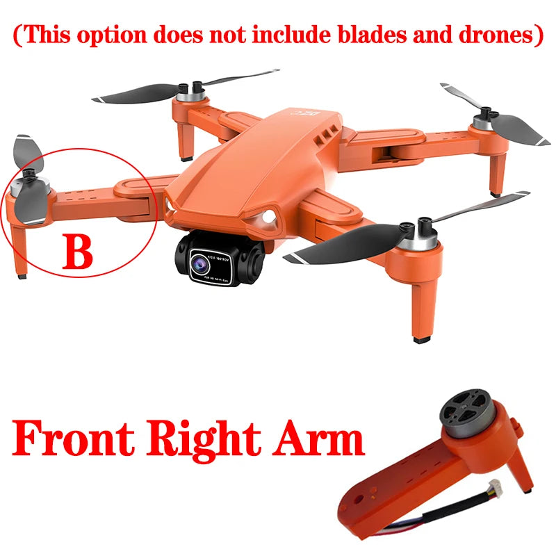 L900 Pro SE Mini Drone Original Propellers Spare Part for L900pro se Paddles Drone Arm Replacement Accessories