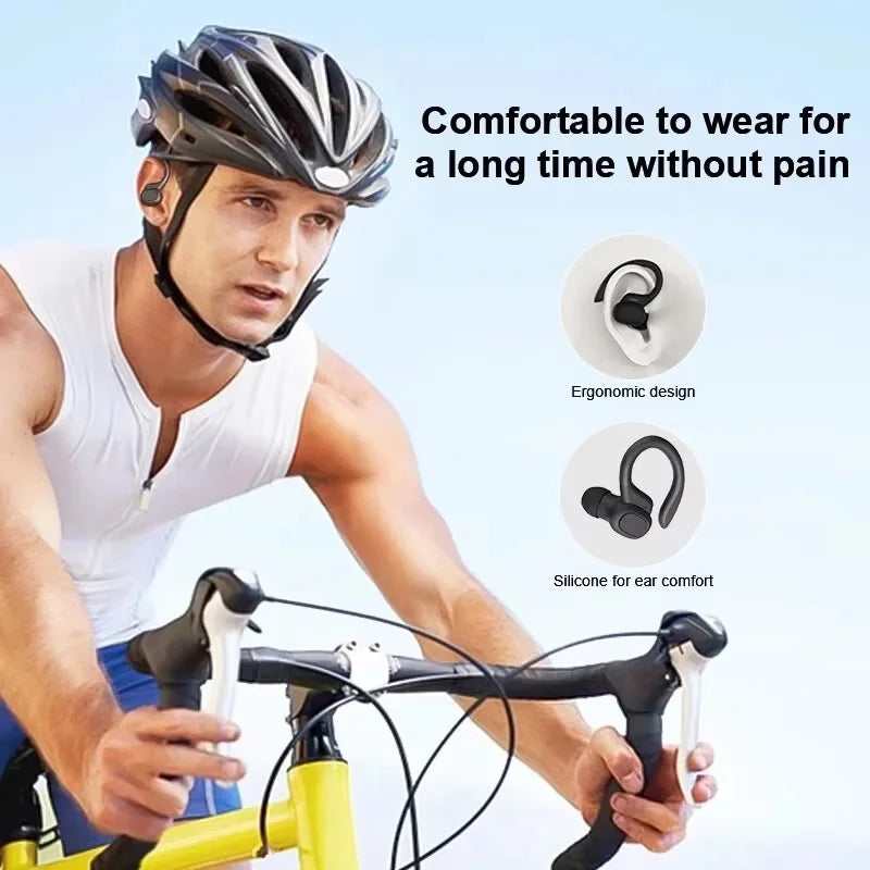 SP16 Wireless Earphones Ture Wireless Earbuds Ear Hook Sports HiFI Stereo Waterproof Headset With Mic TWS Headphone