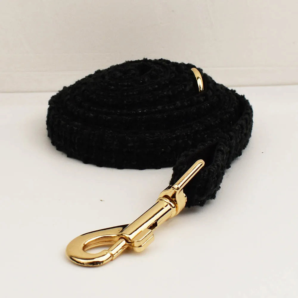 Personalized Metal Hardware Cat Collar And Leash Set with Bell Engraving ID Tag for Kittens Pet Accessories