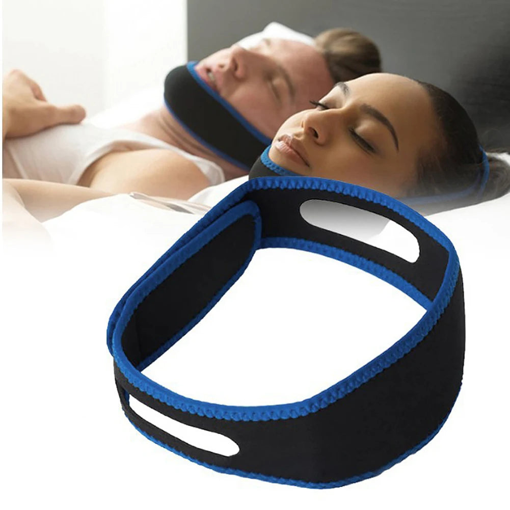 Stop Snoring Chin Strap Wide Scope of Application Simplicity Anti Apnea Belt Jaw Solution Sleep Support Belt Headband