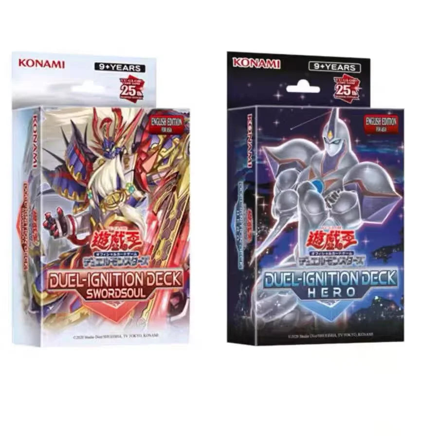 Original YuGiOh Structure Deck: Rise of the Blue-Eyes Asian/IDark Magicians/Hero Swordsoul Tactical-Try Deck Rescue Ace English