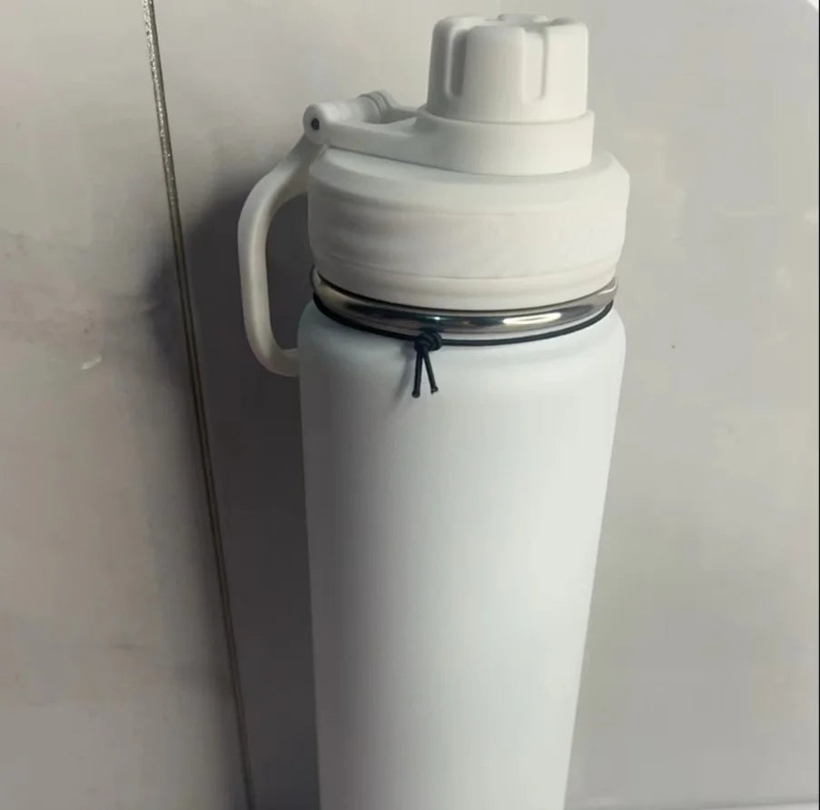 Portable Large Capacity 710ml Insulated Cup 304 Stainless Steel Yoga Pot For Male And Female Students Couple Cup Portable  Cup