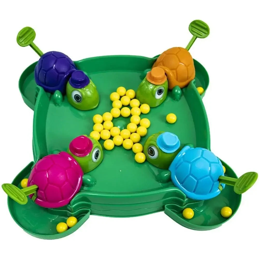 Vibrant colours Educational Toy Birthday Gifts Turtle Board Games Eating Bean Competitive Game Bean Ball Table Game