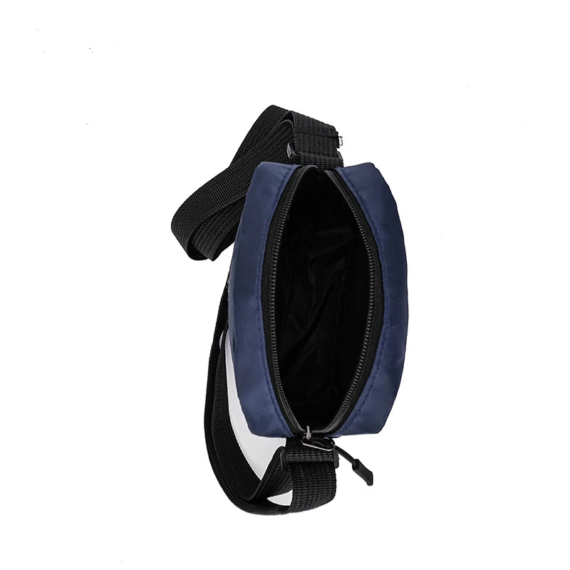 Men's Casual Oxford Shoulder Bag - Unisex Crossbody Phone Pouch with Adjustable Strap (Travel Waist Pack & Chest Bag)