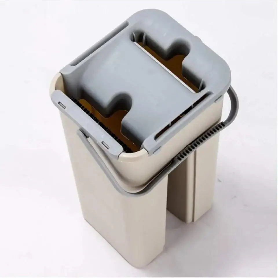 360° Flat Mop and Bucket Set Mop Dry Squeeze & Multi-Functional Wash