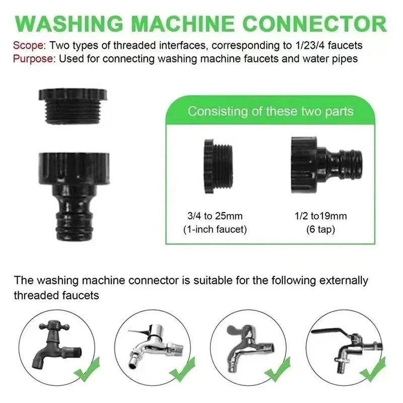 Expandable Magic Hose High-Pressure Car Wash Cleaning Water Gun Home Garden Watering Water Pipes Gardening Supplies 25FT-100FT