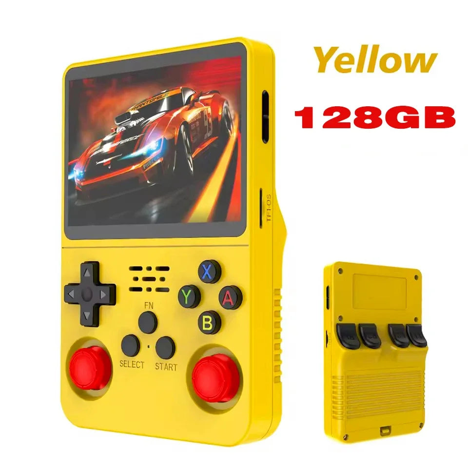ARKOS R36S Retro Handheld Game Console Linux System 3.5-inch IPS Screen Video Player 64GB/128GB Portable Handheld Game Console