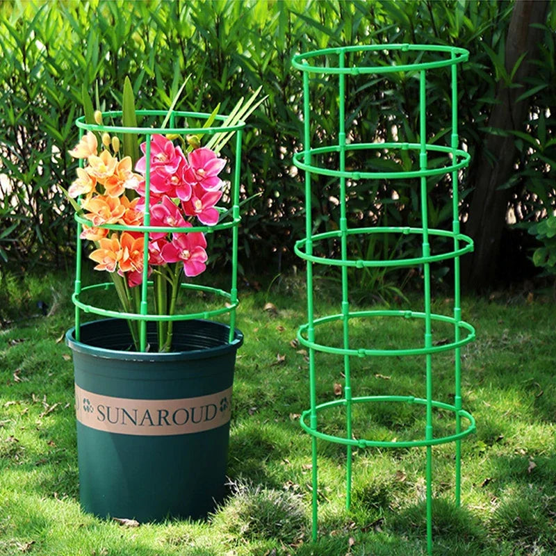 Green Plant Support Pile Frame Greenhouse Arrangement Semicircle Fixed Rod Indoor Flower Plants Vine Climbing Bracket Hock Pen