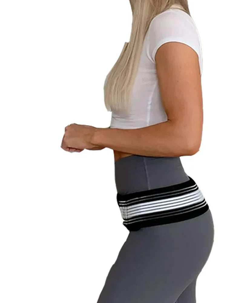 120cm Sacroiliac SI Joint Hip Belt Lower Back Support-Hip Braces for Hip Pain Pelvic Support Belt Sciatica Ease Protect